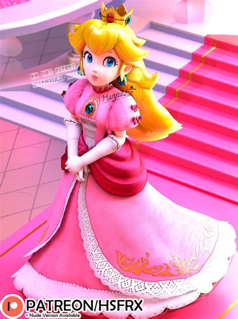 princess peach nude|princess